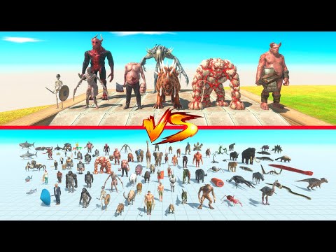 Infernals vs All Units - Animal Revolt Battle Simulator
