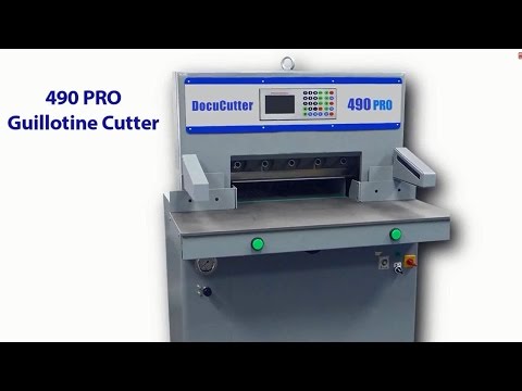 Duplo 490PRO Hydraulic Paper Cutter