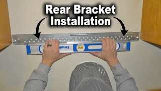 How to Attach Rear Bracket for Over-the-range Microwave Install | The Fixer Clips