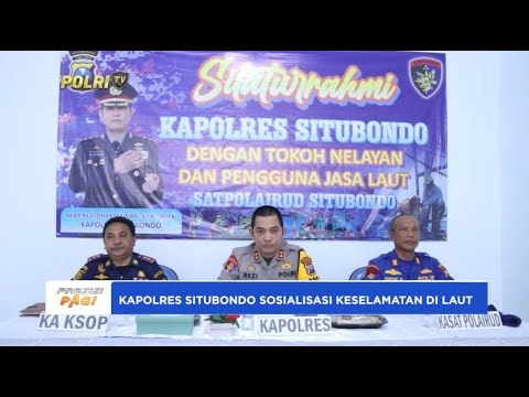 KAPOLRES SITUBONDO SOSIALISASI KESELAMATAN DI LAUT