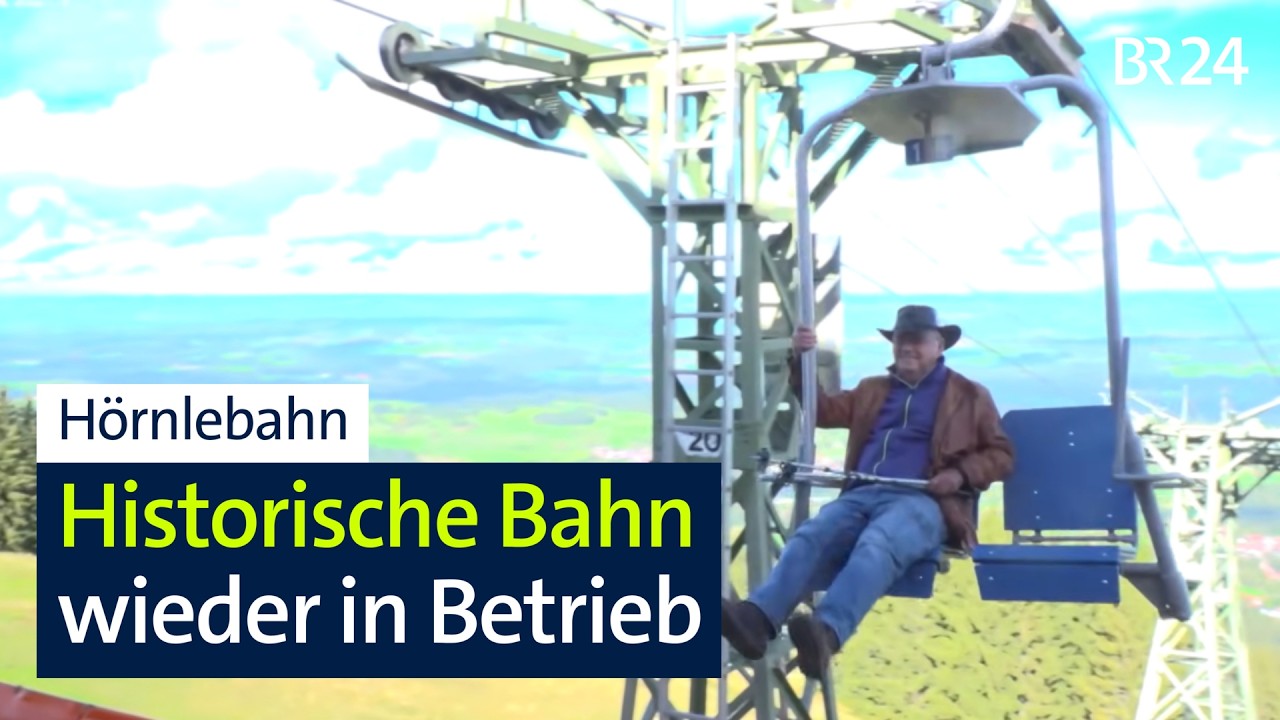 Alpen: Sanierte Hörnlebahn wieder in Betrieb | Abendschau | BR24