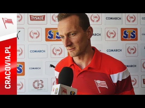 Michal Peškovič przed meczem z Arką Gdynia (07.05.2018)