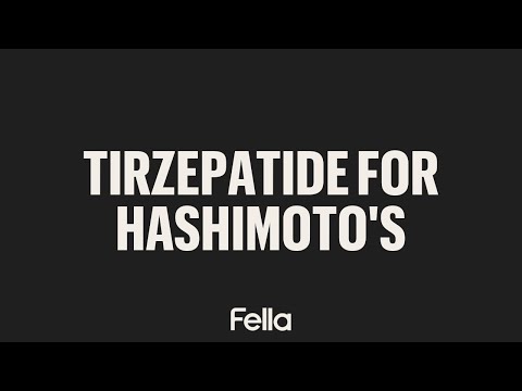 tirzepatide hypothyroidism Tirzepatide for Hashimoto's Disease: Weight Management Options