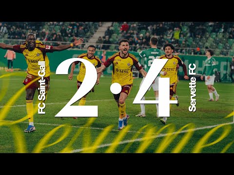FC St. Gallen 2-4 Servette FC | Highlights of a crazy match 🌋