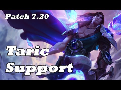 [7] [Ranked] Taric Support vs Miss Fortune and Lulu [Patch 7.20] [Season 7] [Full Game Commentary]