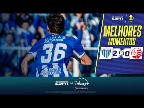 Gols e melhores lances de Avaí x Náutico