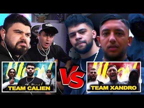ALTER WIR SIND SPRACHLOS !! (TEAM CALIEN VS TEAM XANDRO) ICON 4 | CYPHER - Reaction