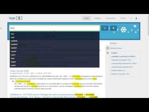 Cautare legislatie - Lege5.ro