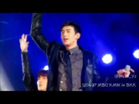[crazii_YJ] 120407 2PM (Nickhun) - Hands up @MBC Korean Music Wave in Bangkok