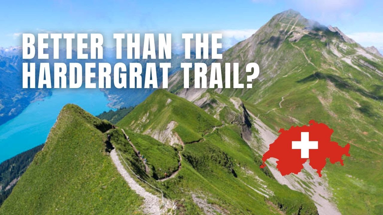 A traveler ascends the captivating Brienzer Rothorn trail.