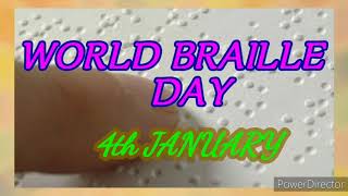 World Braille Day | 4th January | Quotes and Images | Status | Shayatri