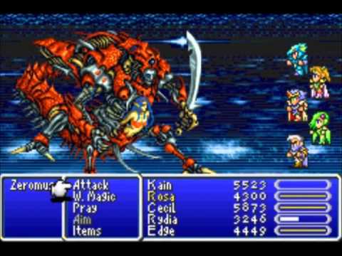 Let's Play Final Fantasy IV (100% Bestiary) | Part 52 | Lunar Ruins Finale