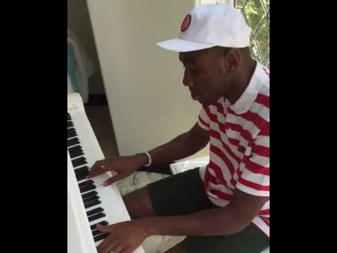 Tyler the Creator playing Boredom on the piano