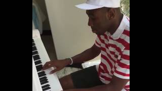 Tyler the Creator playing Boredom on the piano