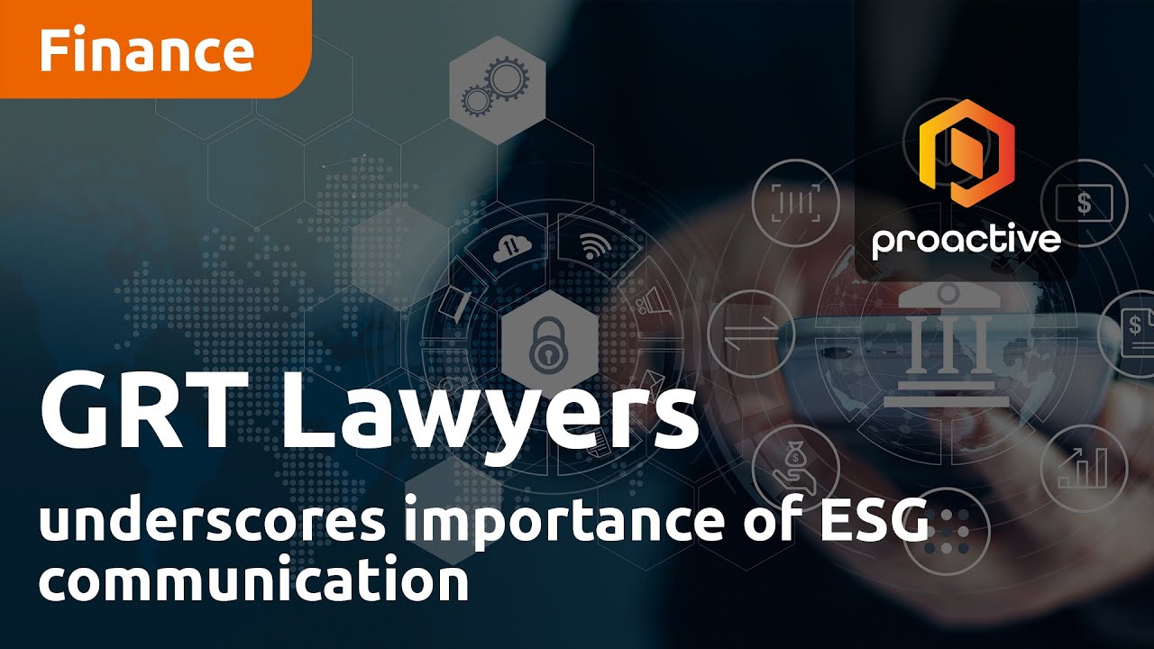 GRT Lawyers underscores importance of ESG communication