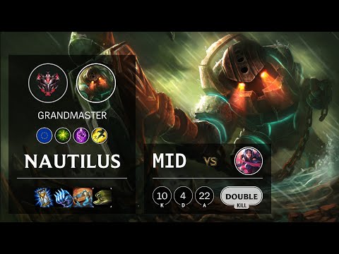 Nautilus Mid vs Irelia - EUW Grandmaster Patch 10.15