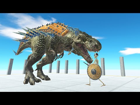 10x ATTACK ULTIMASAURUS VS EVERY UNIT | ANIMAL REVOLT BATTLE SIMULATOR
