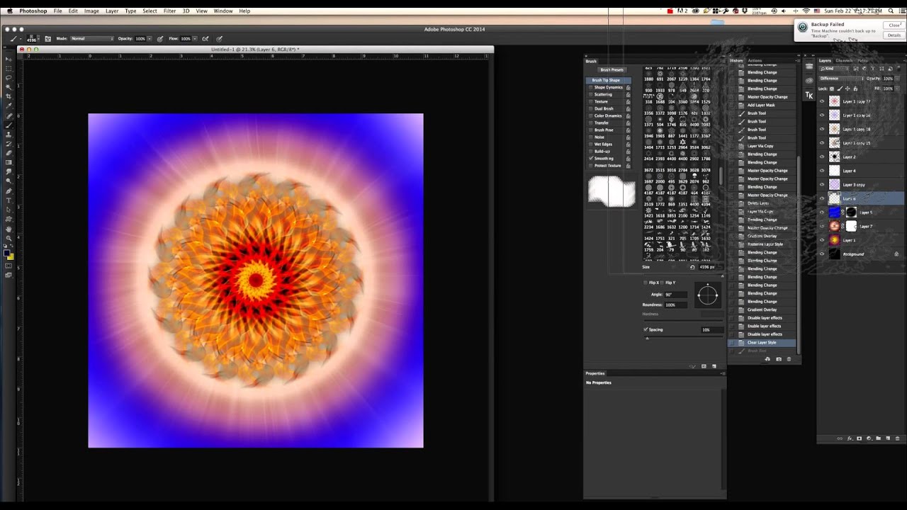 Watch Endre Balogh Create One Of His Sacred Geometries From Scratch