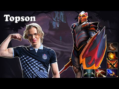 Topson - Dragon Knight Midlane | Dota 2 7.29 Gameplay