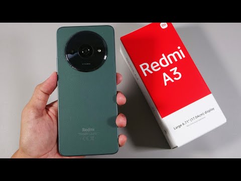 Xiaomi Redmi A3 unboxing, speaker, camera, antutu, gaming test
