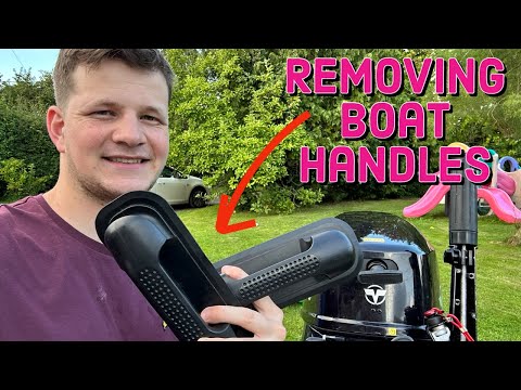 Removing Grab Handles from an Inflatable Boat