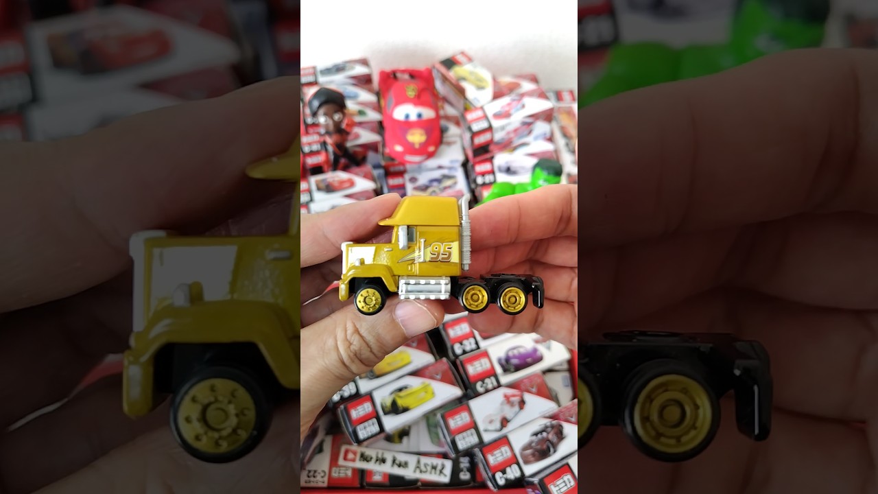 カーズトミカ マックunboxing Cars  McQueen ☆ Tomica minicars ASMR #shorts #toys #funny @marblerun-asmr