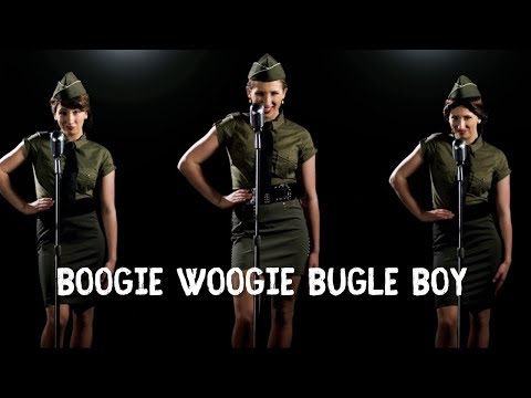 BOOGIE WOOGIE BUGLE BOY (music video) - Michelle Creber x3