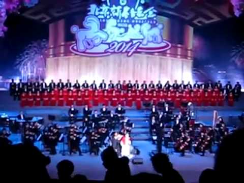 2014.01.28 Uudam sang "Mother in the dream" in Spring Festival Musicale 小木在"新春音樂會"演唱"夢中的額吉"