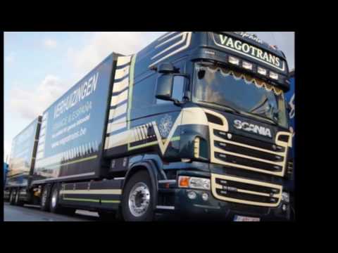 Cargoflow impressed by Scania R620 V8 Longline Belgium Drawbar Interior HD