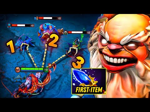 It's not a fun Game When Pudge got his 12Mins Aghanim Scepter🔥23Kills Rampage Dota 2