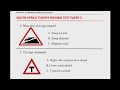 K53 Learner S Test South Africa Question And Answer Lesson 3