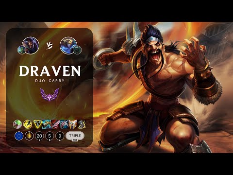 Draven ADC vs Ezreal - EUW Master Patch 13.12