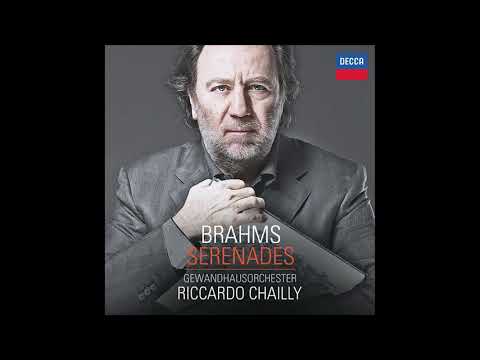 Johannes Brahms – Serenade No.1 in D major – Riccardo Chailly, Gewandhausorchester, 2015 [24/96]