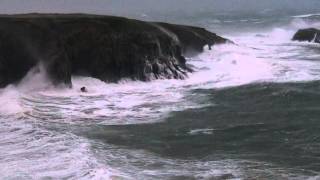 November storm at Caerfai