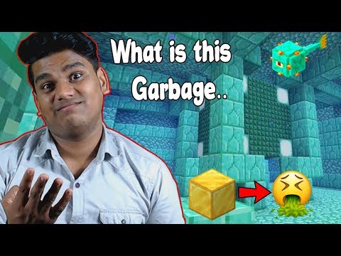 You Call This Ocean Monument's Garbage.. "Treasure"??  Minecraft - Part 29
