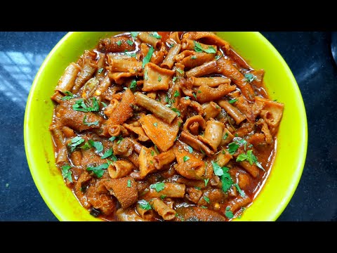 Simple and tasty mutton boti curry recipe | Goat intestines gravy curry | Boti curry recipe