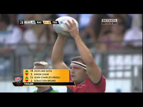 Racing Metro v Toulon - Top14 2012 R02