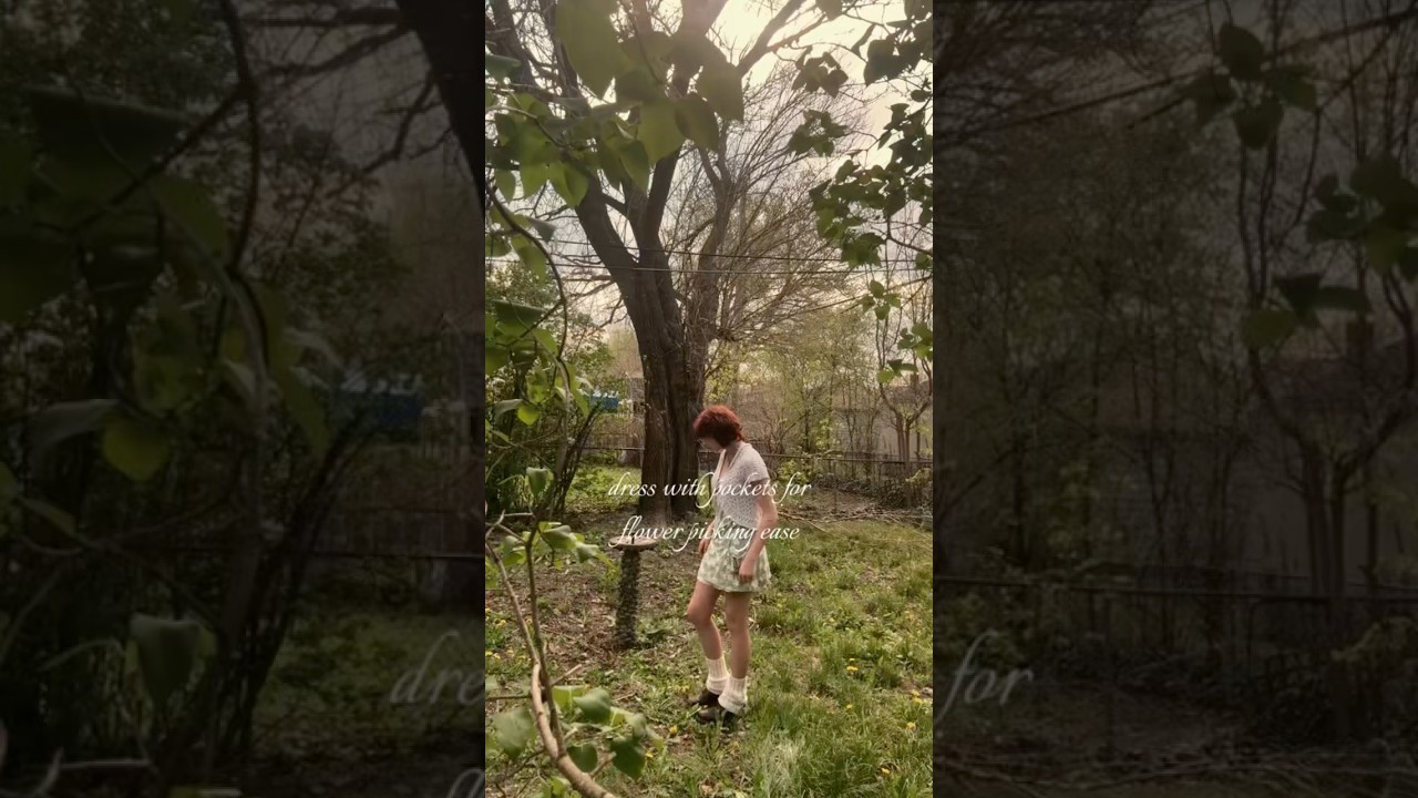 my fav feature on a dress #real #spring #pinterest #trending #flowers #pinterestaesthetic #viral