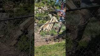 Part 1 of New Landscaping Project. And Day 2 of Installing my Backyard Privacy Fence.