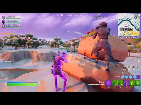 RAVEN and MIDAS carry noob to VICTORY?! ULTIMATE FORTNITE COMEBACK!!!