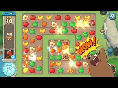 We Bare Bears match3 repairs level 242