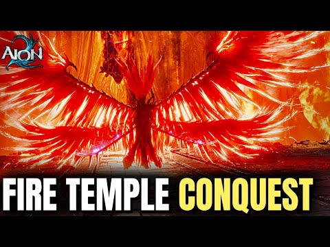 Fire Temple Conquest Clear - Ranger PoV | Aion 2