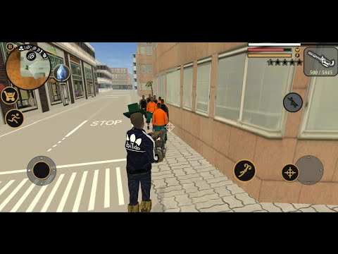 Vegas Crime Simulator A large crowd vs minigun means Major killing