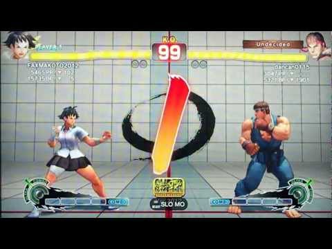 SSF4 AE 2012: FAXgimoto (Makoto) vs dancan0115 (Ryu)
