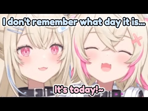 IT'S TODAY!!! (not tomorrow) [hololive / fuwamoco]