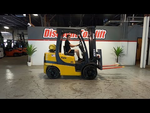 YALE GLP060VXEVSE093 6,000lb LP (Propane) #286J - Forklift for Sale
