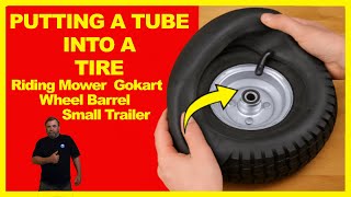 Putting a Tube into a Tire