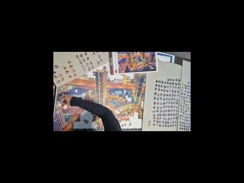 My first 2000 piece puzzle on the channel