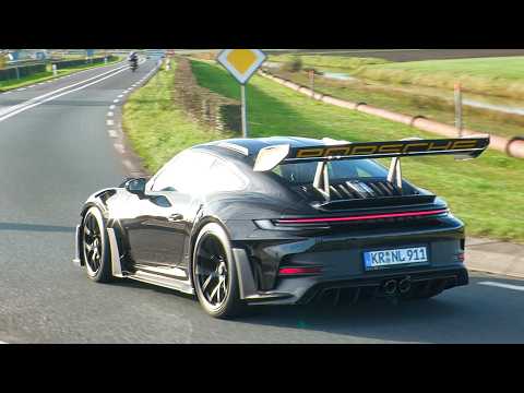 Sportscars Accelerating! M850i G-Power, Aventador S, C63S, GT3 RS iPE, R8 V10, Alfa QV, M3 F80..