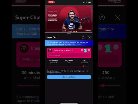 Biggest Superchat To Shreeman Dada on Live❤️🎁 #superchat #shreemanlegend #bgmi #livestream